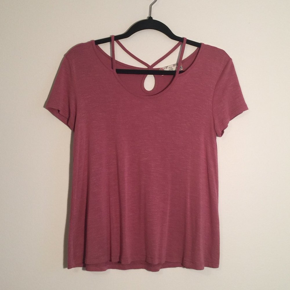 Pink Rose Vintage Women's Top Small